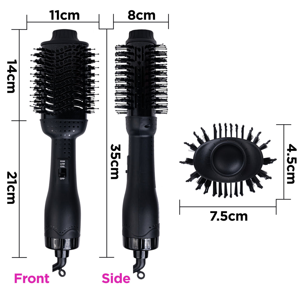 LUX All Black BLO-out Brush